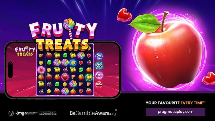 Pragmatic Play выпустил новый онлайн-слот Fruity Treats