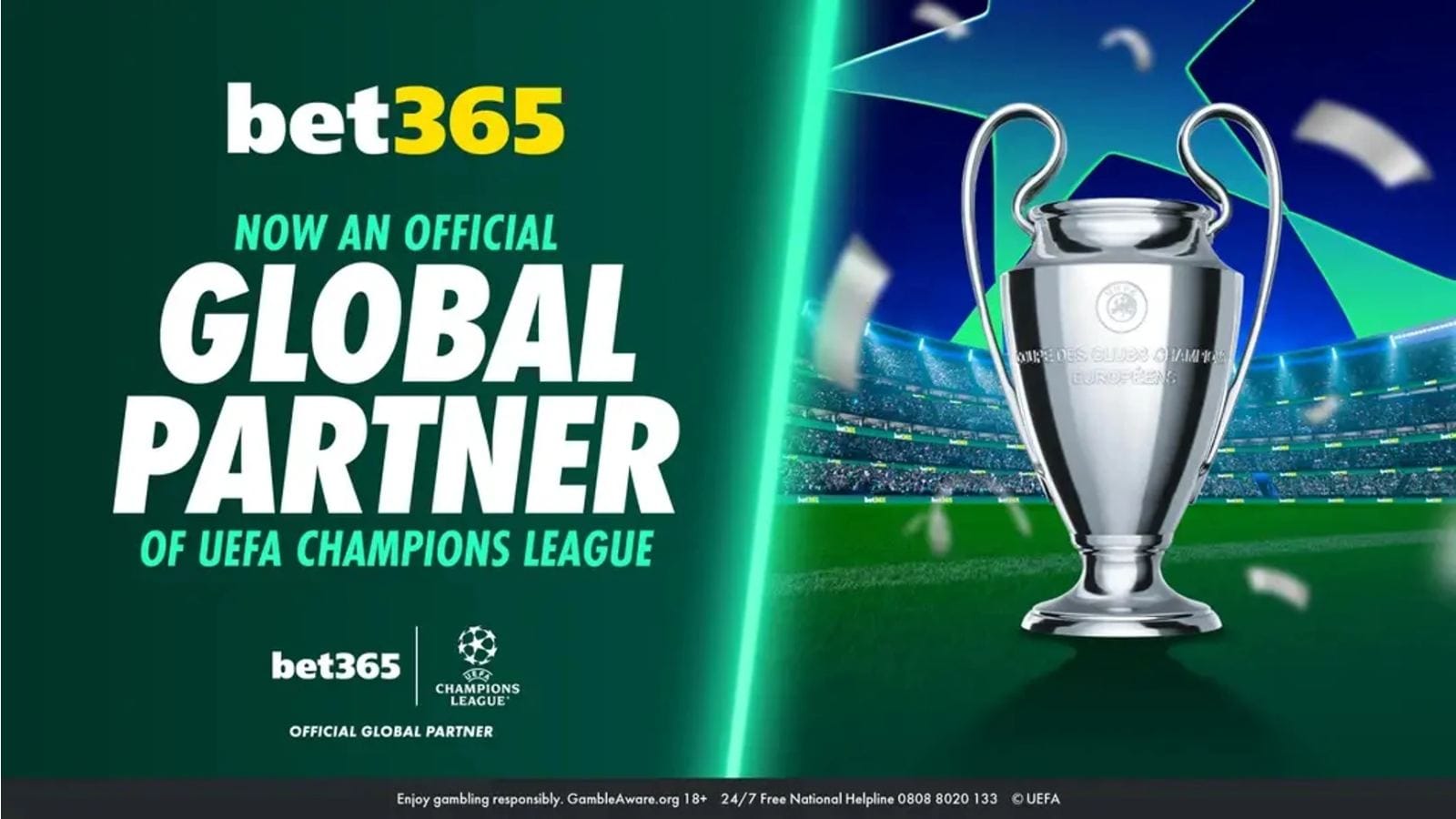 Bet365 станет первым официальным беттинг-партнером Лиги чемпионов УЕФА