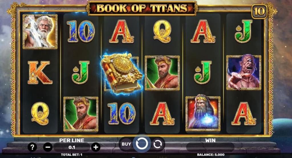 Epic Book of Titans от Spinomenal: приключения в Древней Греции